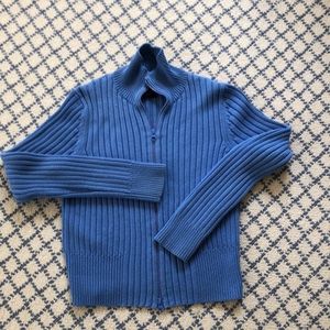 Beautiful pure blue colored sweater